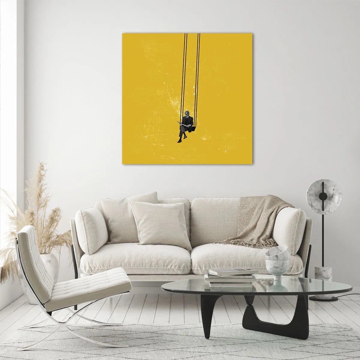 Glass picture - Day as a Any Other - 60x60 cm