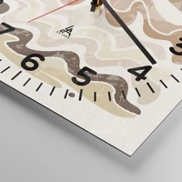 Clock face with numbers