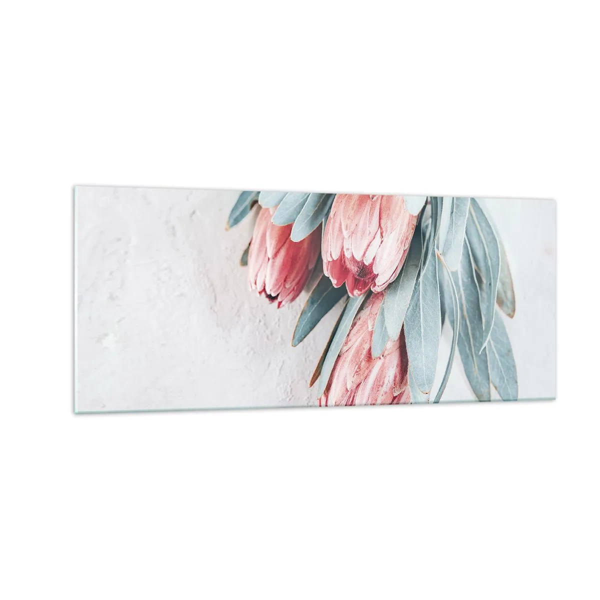 Glass picture - Ashamed of Their Own Beauty - 100x40 cm