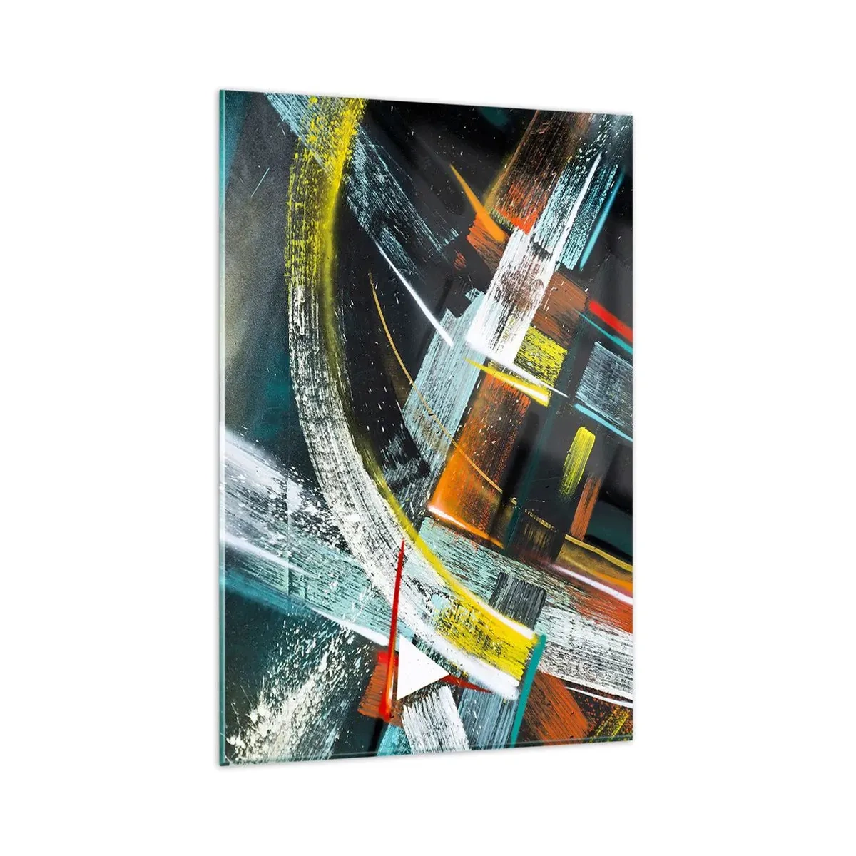 Glass picture - Energy of Movement - 80x120 cm