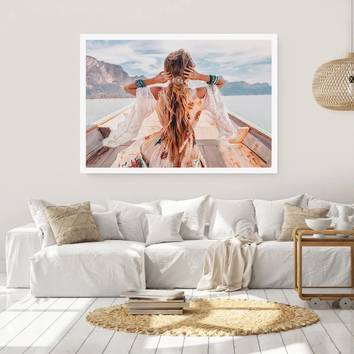 Poster - On the Way to Happiness - 100x70 cm