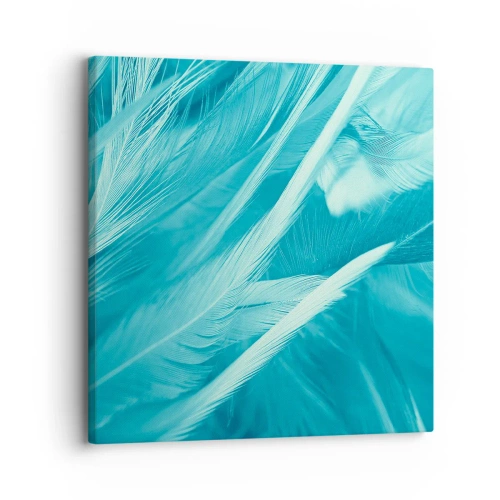 Canvas picture - Drowning in Feathers - 30x30 cm