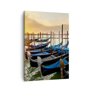 Canvas picture - Before Hustle and Bustle - 50x70 cm