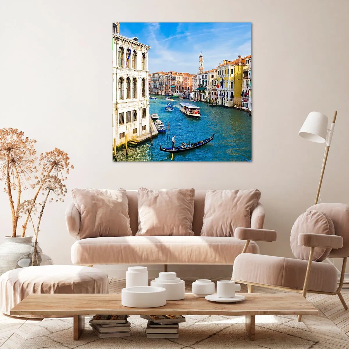 Canvas picture - Traffic Like Nowhere Else - 40x40 cm