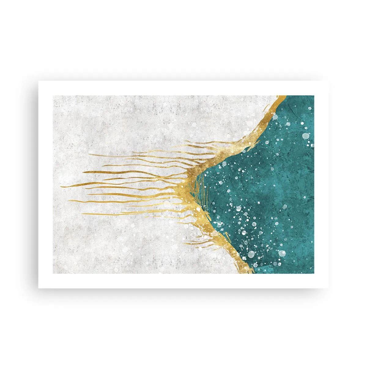 Poster - Golden Tide - 70x50 cm