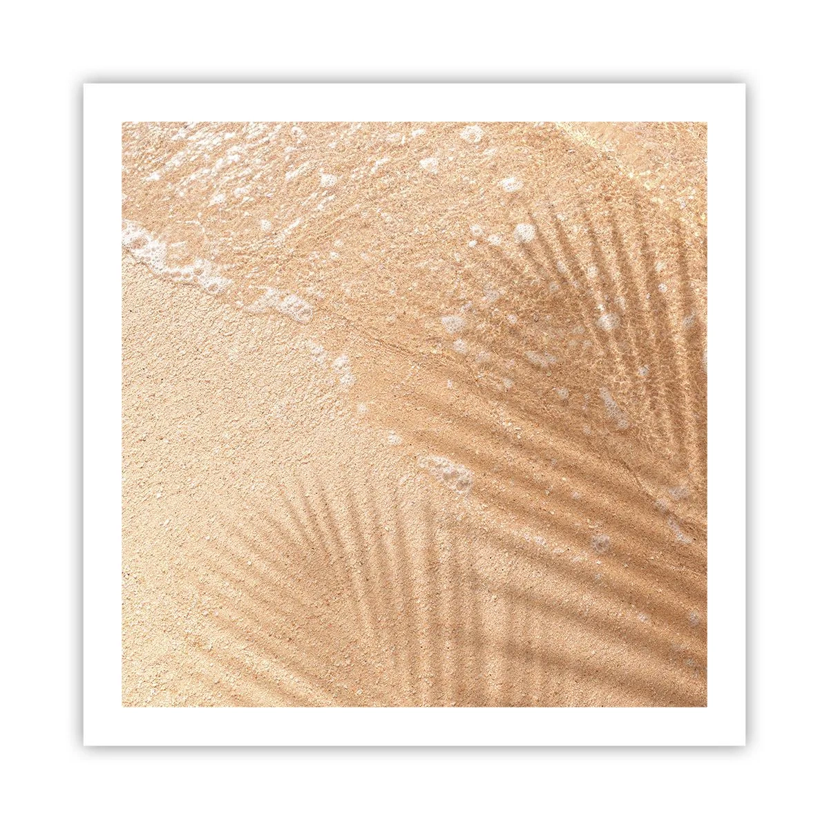 Poster - Shadow of a Hot Summer - 60x60 cm