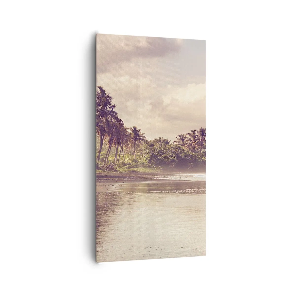 Canvas picture - Caress of the Waves - 65x120 cm