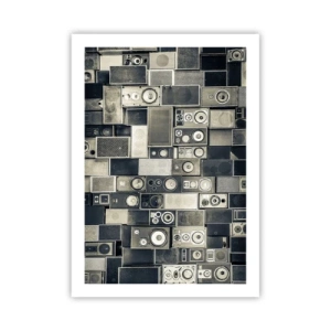 Poster - And Music Is Playing - 50x70 cm