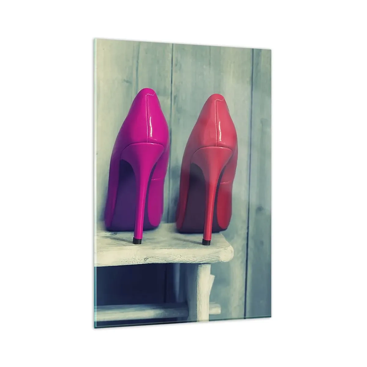 Glass picture - Walk on a Rainbow - 80x120 cm