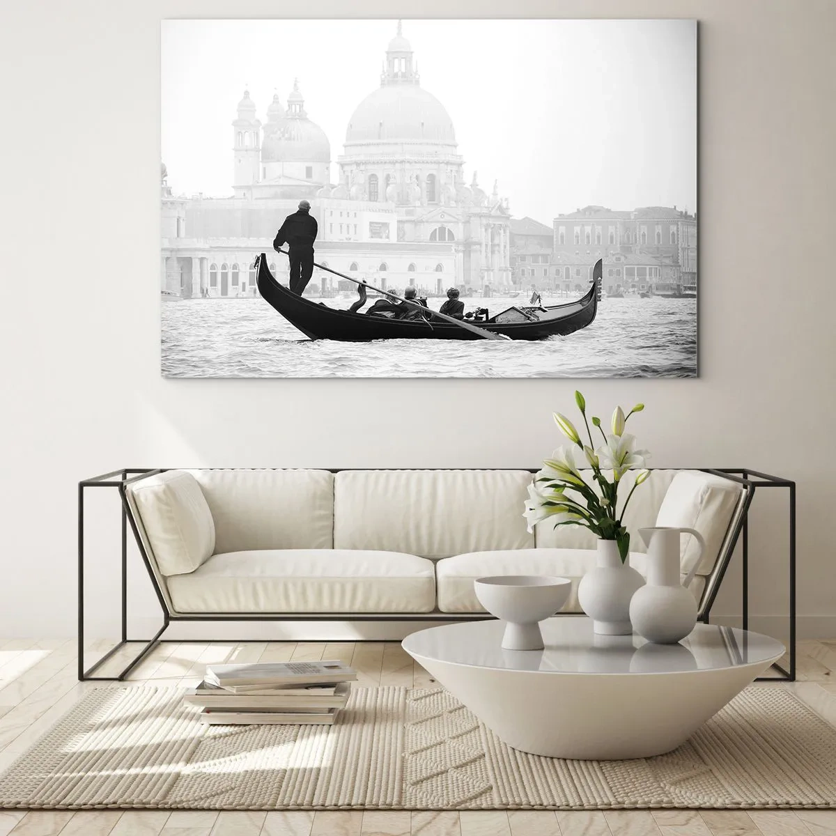 Glass picture - Journey to the Origin of Beauty - 120x80 cm