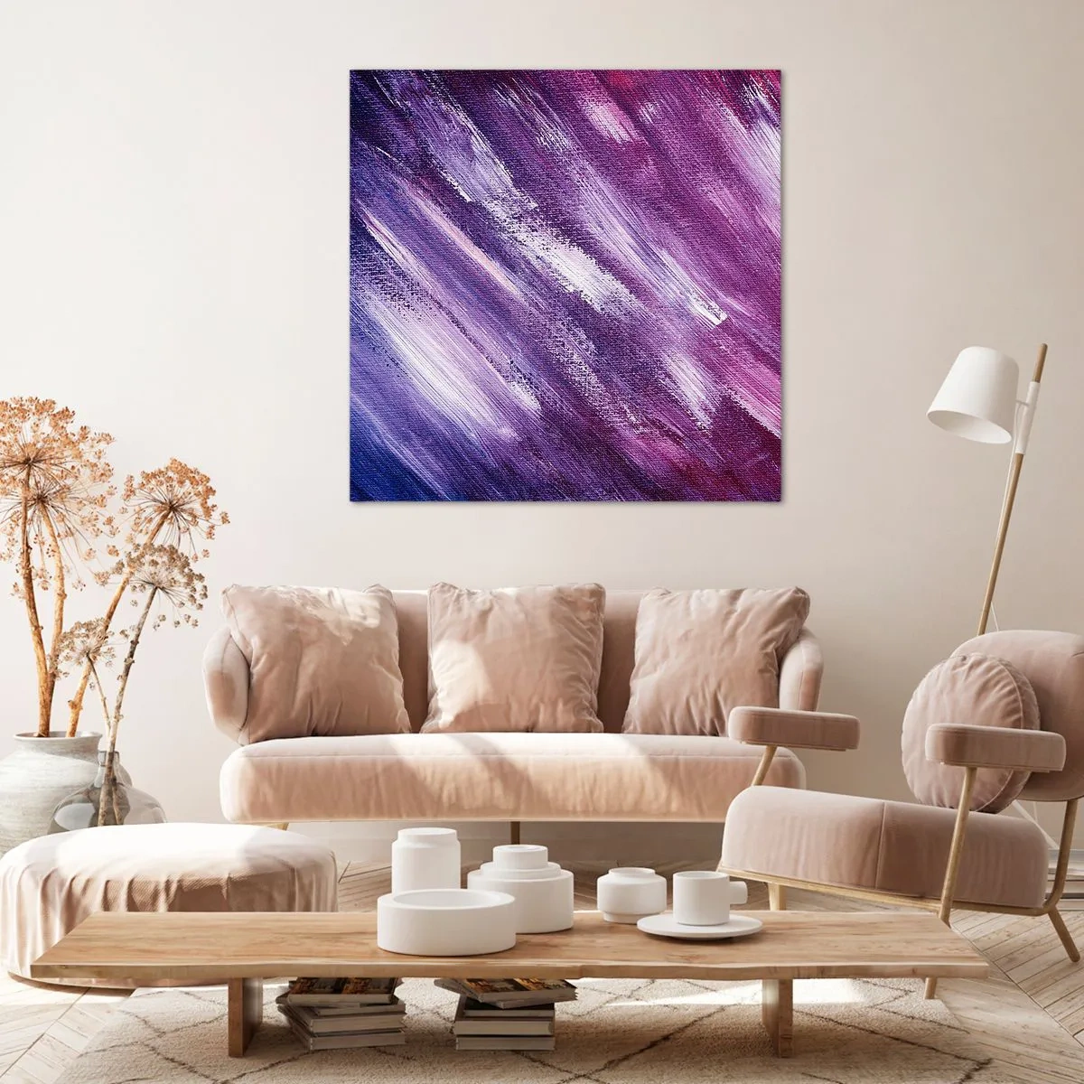 Canvas picture - When a Sunny Wind Is Blowing - 40x40 cm