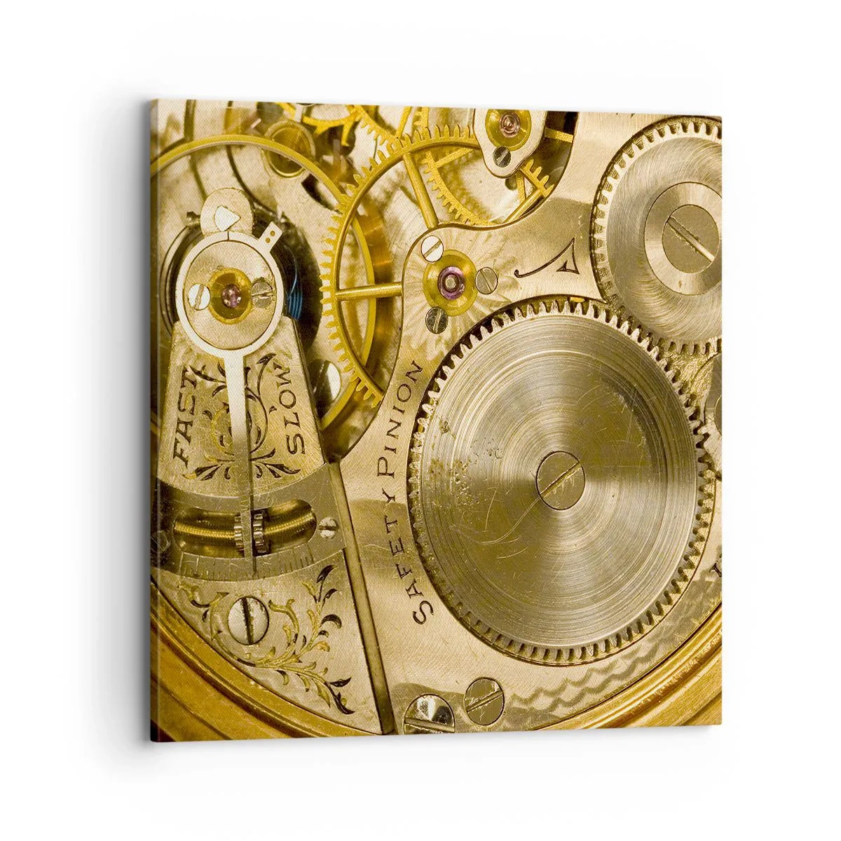 Canvas picture - Follow the Zeitgeist - 70x70 cm