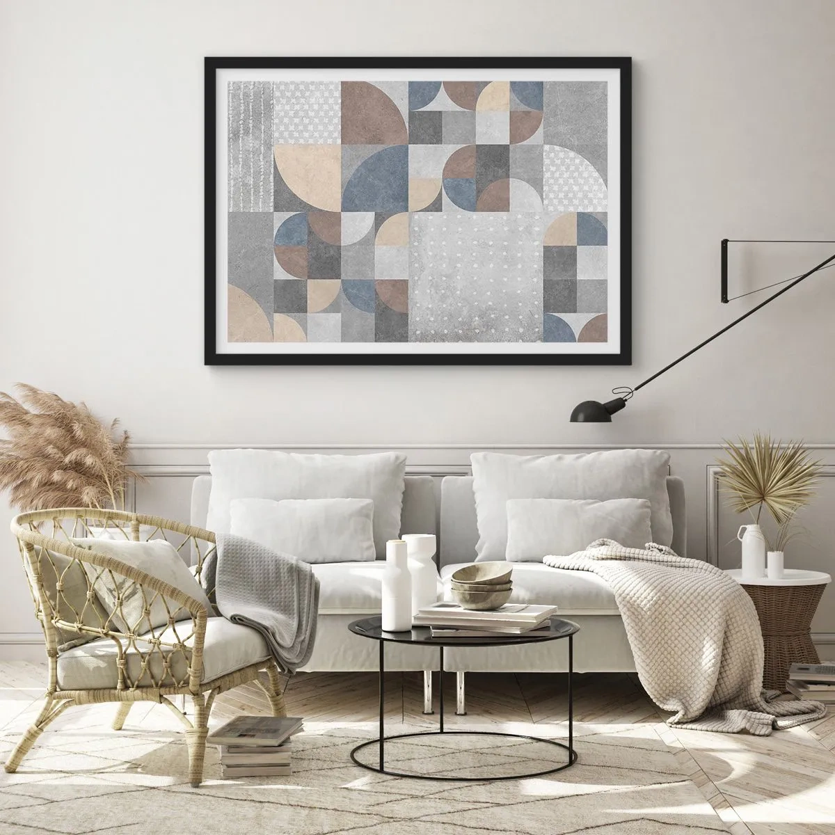 Poster in black frame - Ceramic Fantasy - 70x50 cm