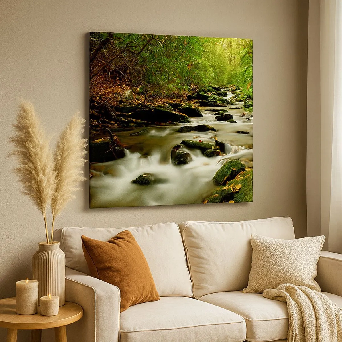 Canvas picture - Like Live Wire - 30x30 cm