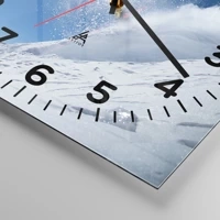 Clock face with numbers