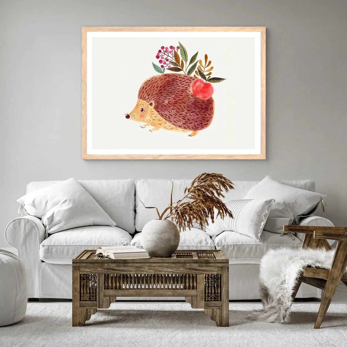 Poster in light oak frame - And Now You Like Me! - 50x40 cm