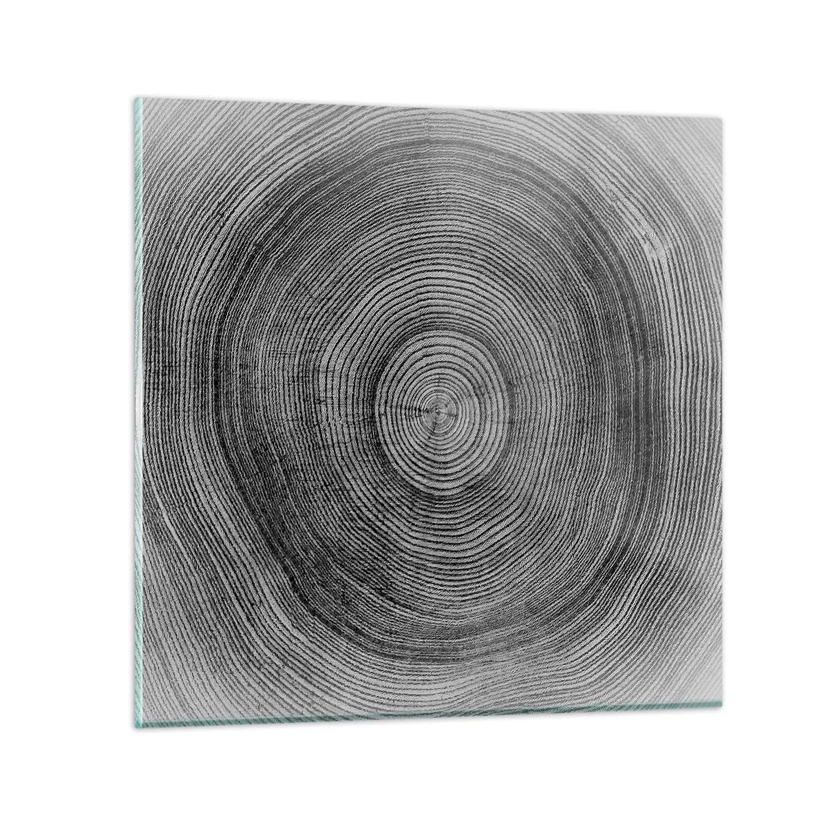 Glass picture - Sign of the Time - 30x30 cm