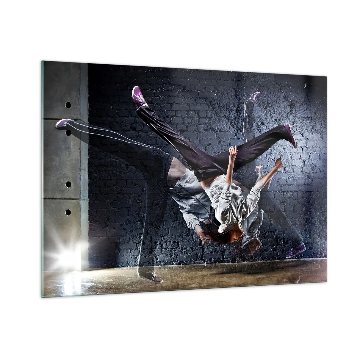 Glass picture - Street Star - 100x70 cm