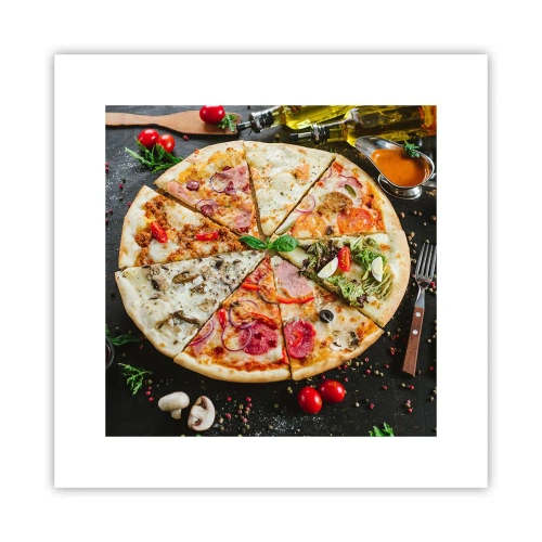 Poster - Range of Flavours - 30x30 cm