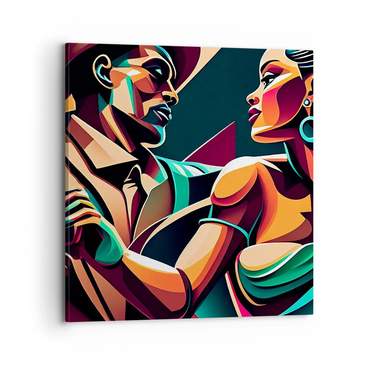 Canvas picture - In a Heartbeat - 70x70 cm