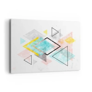 Canvas picture - Geometric Play - 120x80 cm