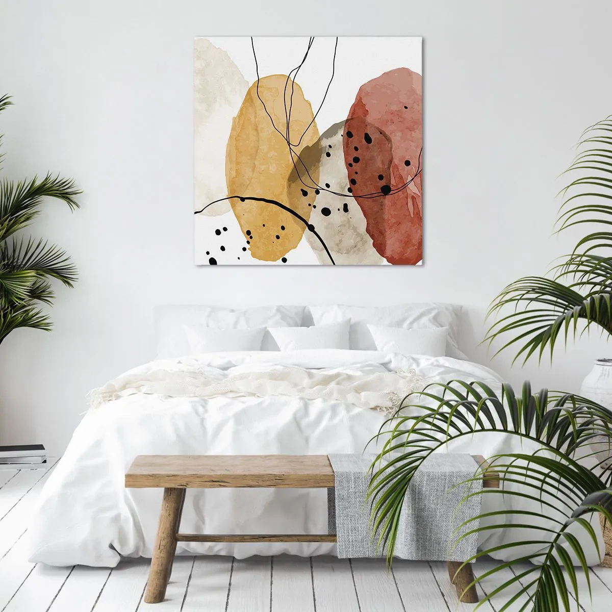 Canvas picture - Like a Light Air - 40x40 cm