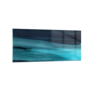 Glass picture - Swim with the Flow - 120x50 cm