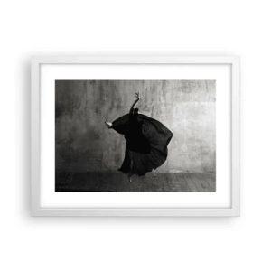 Poster in white frmae - Full of Passion - 40x30 cm