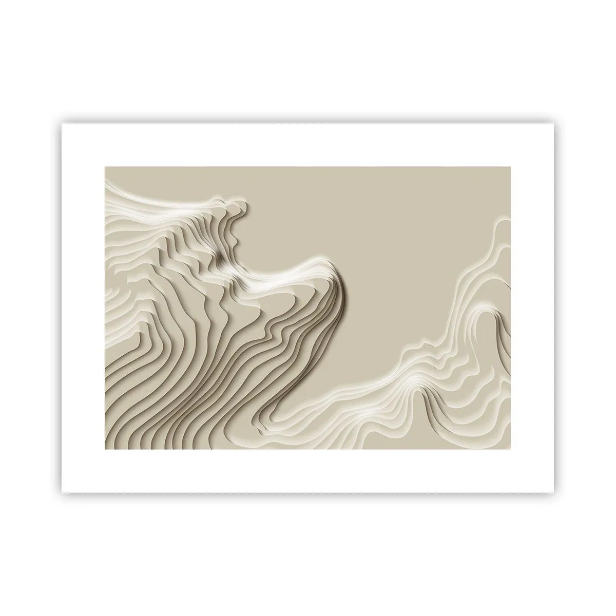 Poster - Topography of Art. - 40x30 cm