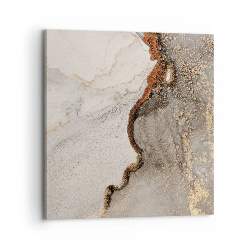 Canvas picture - On the Border of Colours - 70x70 cm