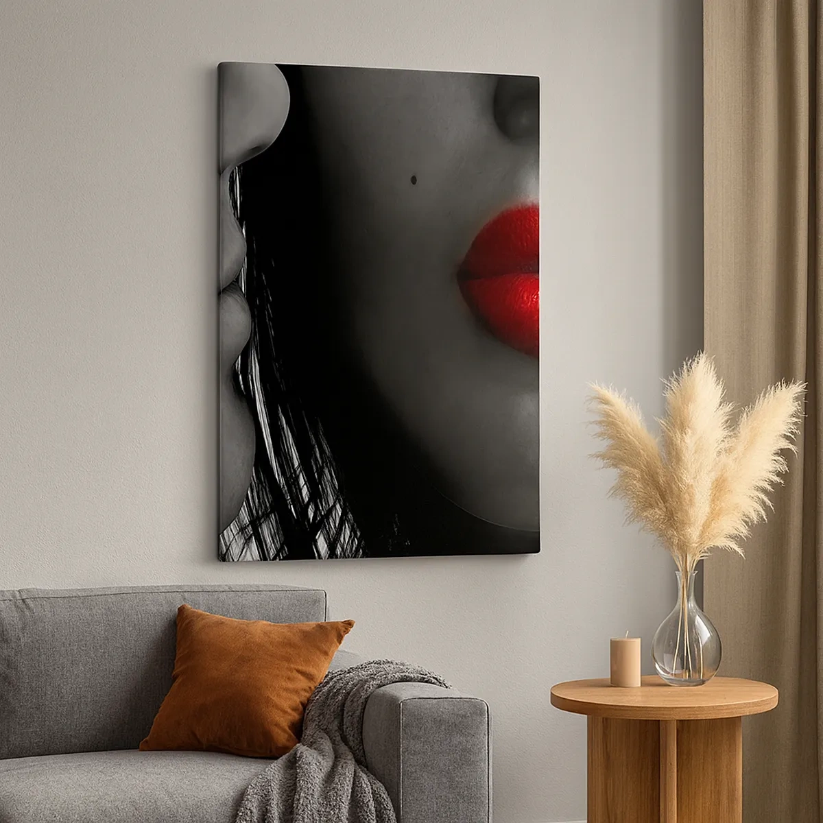 Canvas picture - Face by Face - 50x70 cm