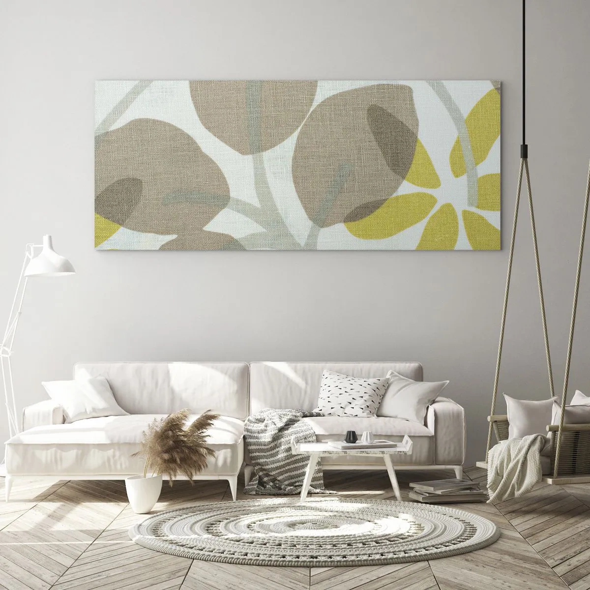 Glass picture - Composition in Full Sunlight - 160x50 cm