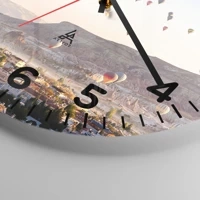 Clock face with numbers