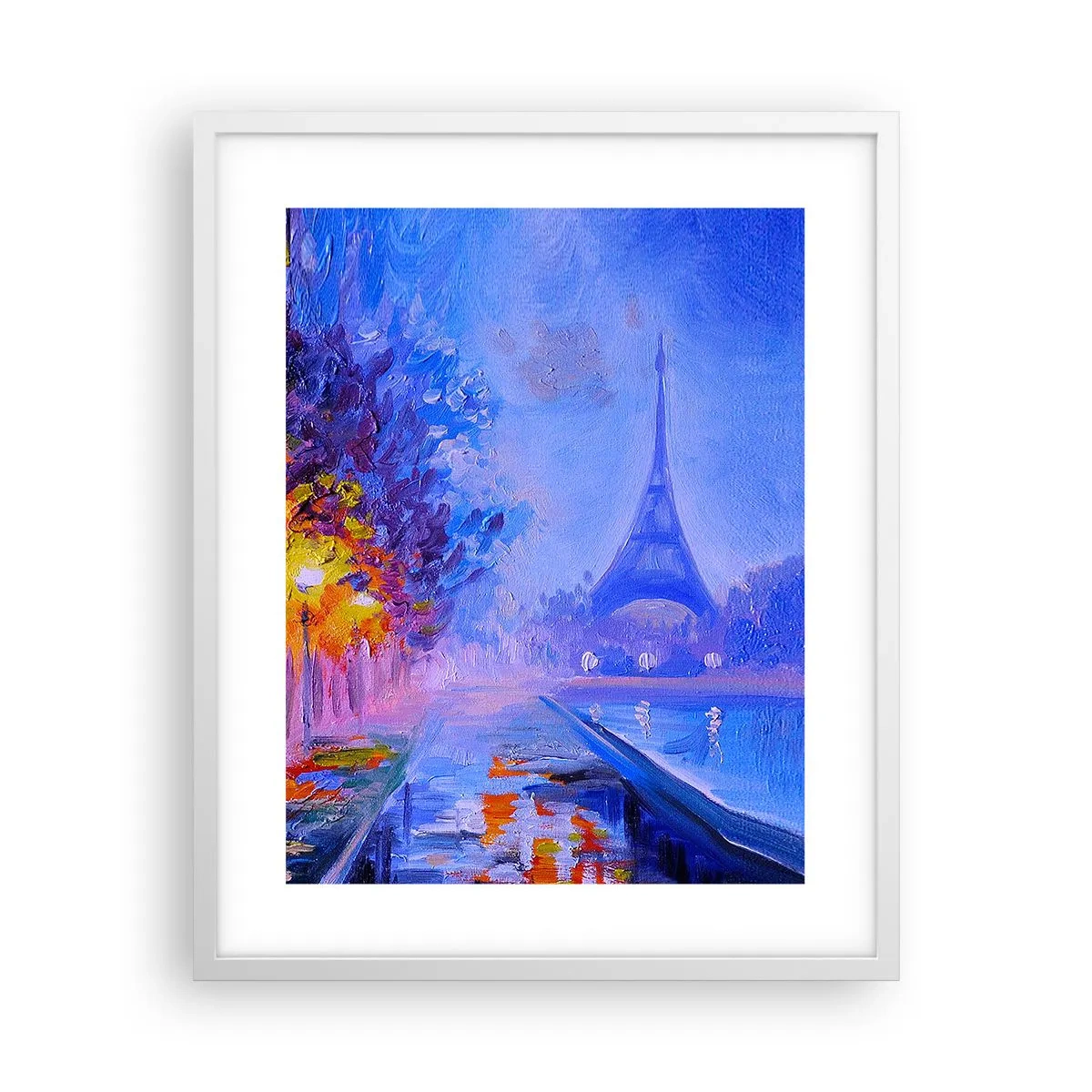 Poster in white frmae - Dreamed Walk - 40x50 cm