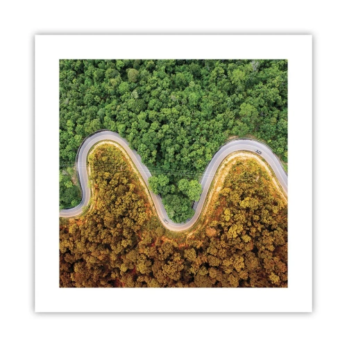 Poster - Borders and Breakthroughs - 40x40 cm