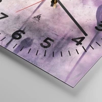 Clock face with numbers