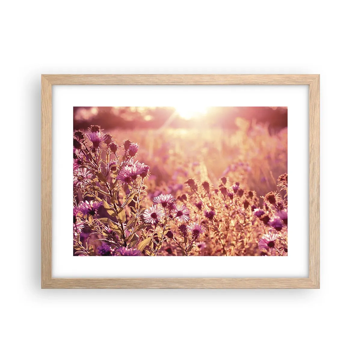 Poster in light oak frame - Before Summer Goes - 40x30 cm