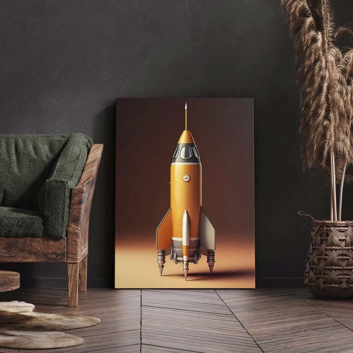 Canvas picture - It Starts with a Dream - 70x100 cm