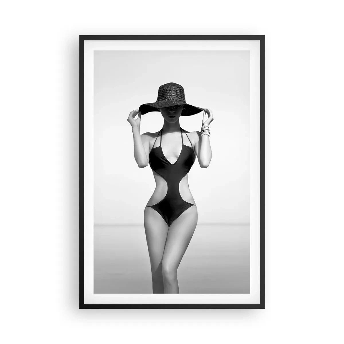 Poster in black frame - My Name Is: Elegance - 61x91 cm