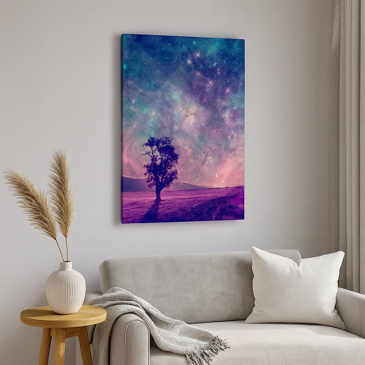Canvas picture - Under Magical Sky - 50x70 cm