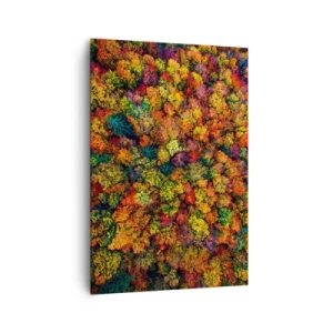 Canvas picture - Bouquet of Autumn Flowers - 70x100 cm