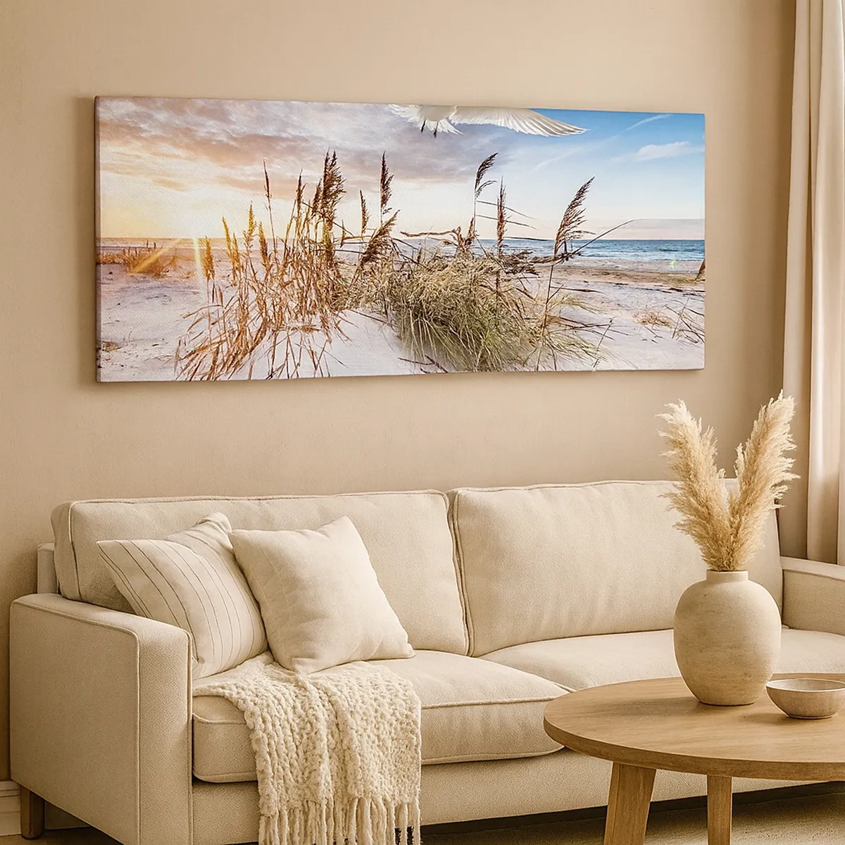 Canvas picture - Wind from the Sea - 30x30 cm