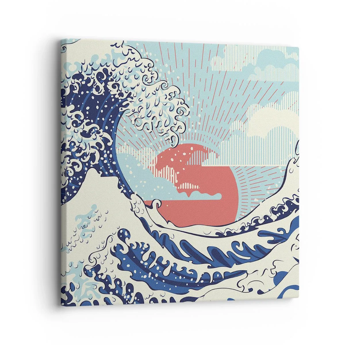 Canvas picture - From Japanese Inspirations - 30x30 cm
