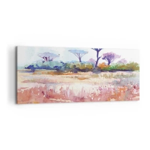 Canvas picture - Colour of Savannah - 120x50 cm