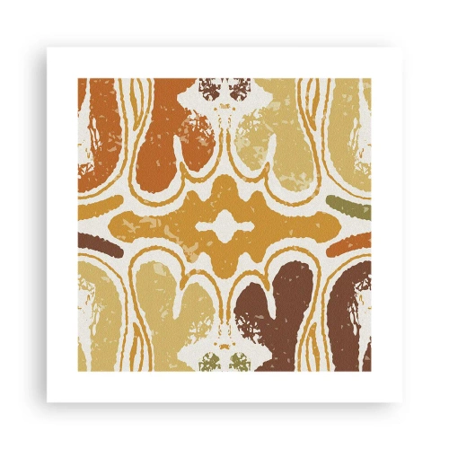 Poster - Sentimental Abstract - 40x40 cm