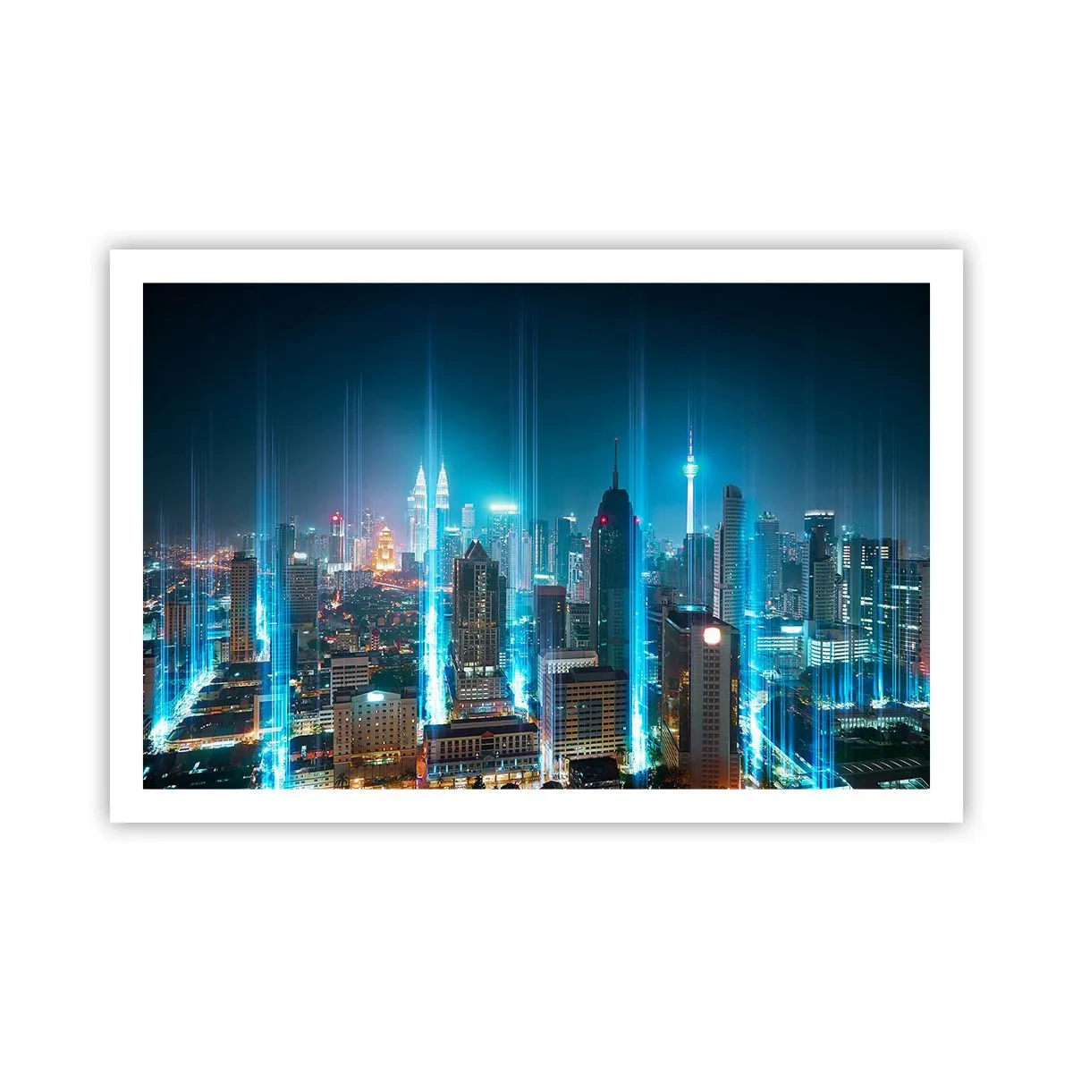 Poster - Berlin Lights - 91x61 cm