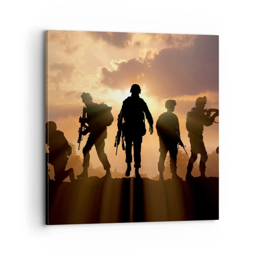 Canvas picture - Brothers In Arms - 70x70 cm