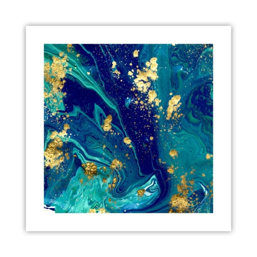 Poster - Sun Flakes - 40x40 cm