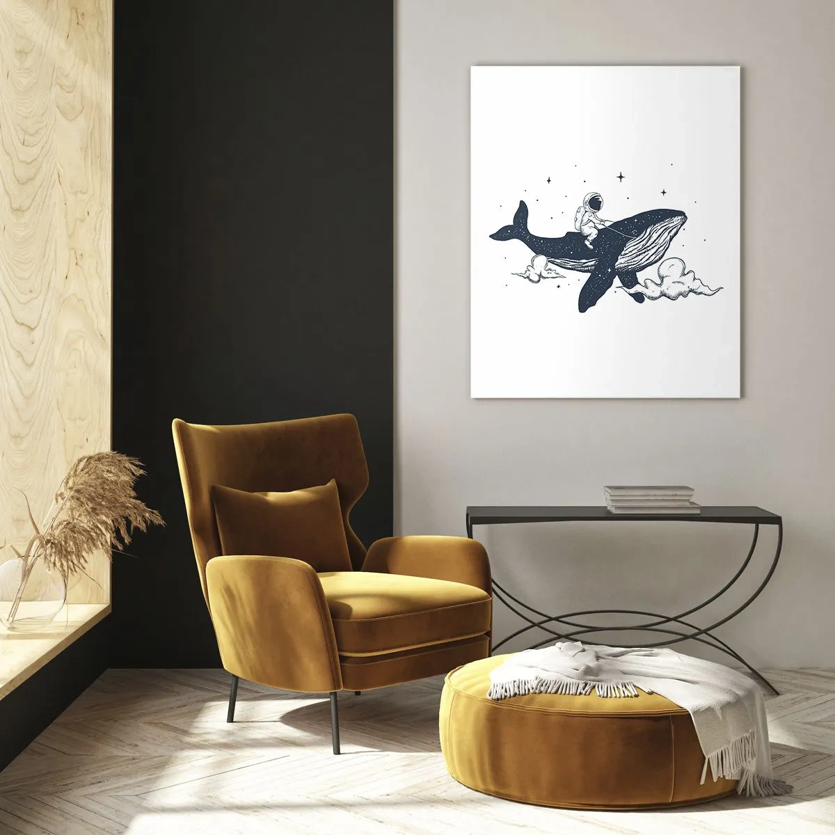 Glass picture - Space Adventure - 50x70 cm