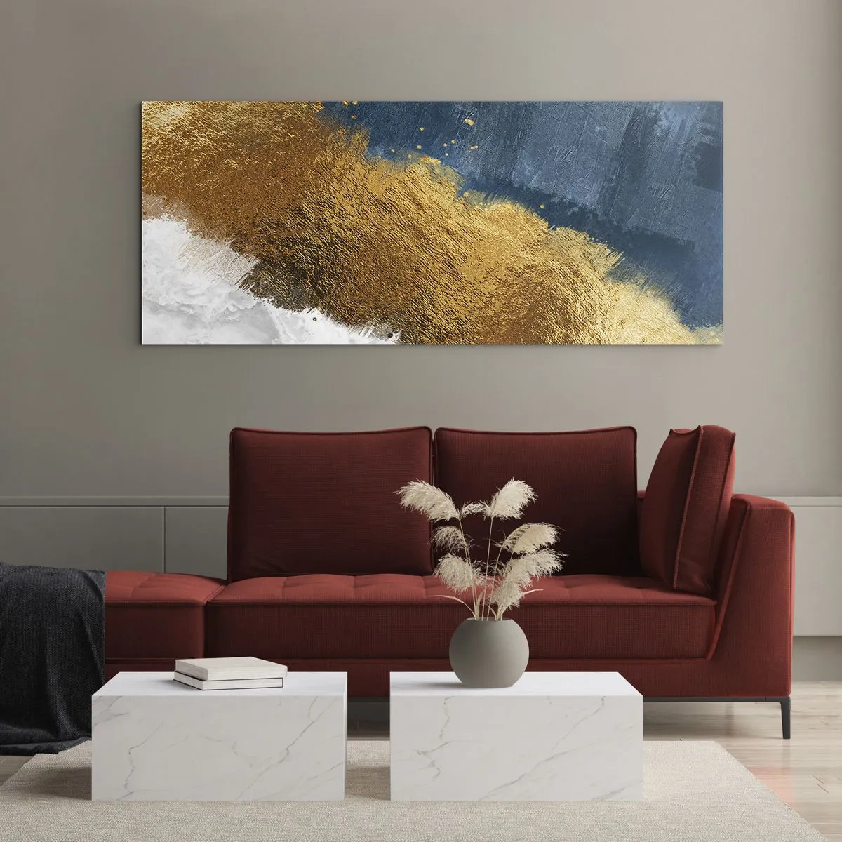 Glass picture - Colours of Summer - 100x40 cm